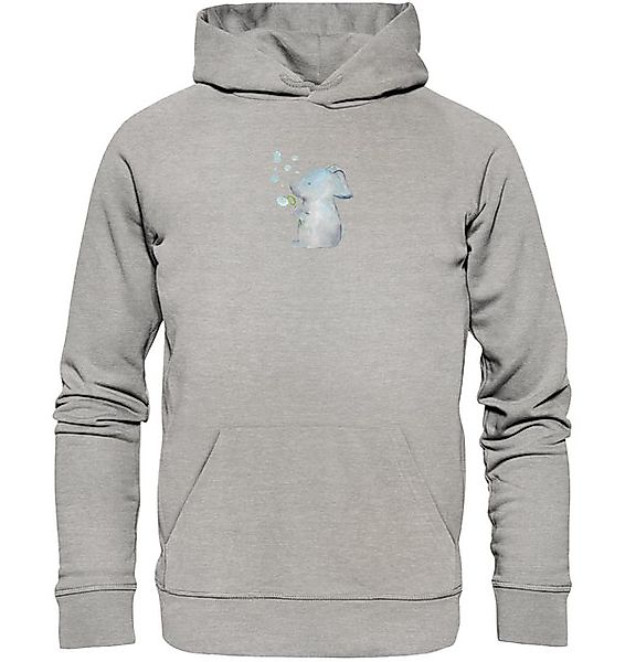 Mr. & Mrs. Panda Hoodie Elefant Seifenblasen Größe M - Heather Grey - Gesch günstig online kaufen