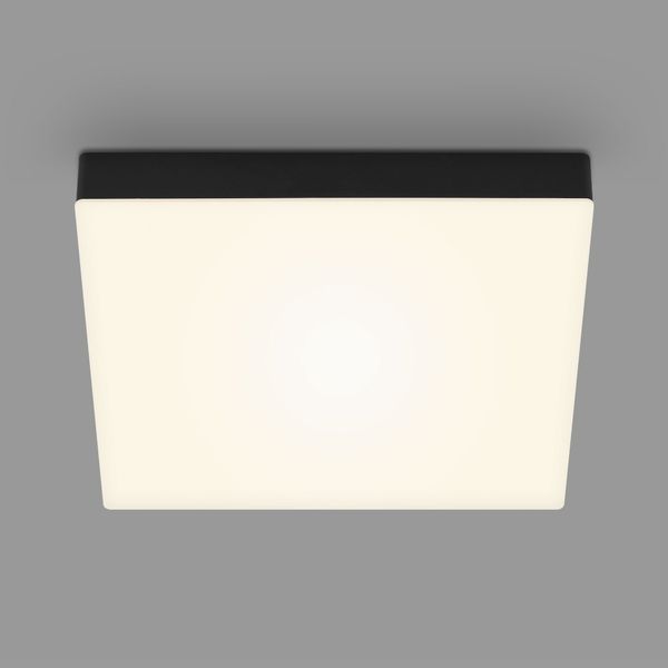 LED-Deckenlampe Flame, 3000K, 28,7x28,7cm, silber günstig online kaufen