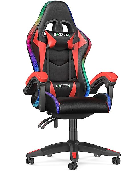 BIGZZIA Gaming-Stuhl mit LED - Gaming günstig online kaufen