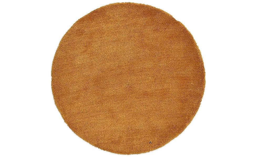 Tom Tailor Hochflorteppich  Cozy ¦ gold ¦ Synthetische Fasern ¦ Maße (cm): günstig online kaufen