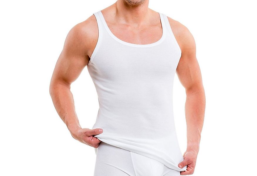 HERMKO Achselhemd 3000 Herren Tank Top 100% Bio-Baumwolle, Unterhemd, Vest günstig online kaufen