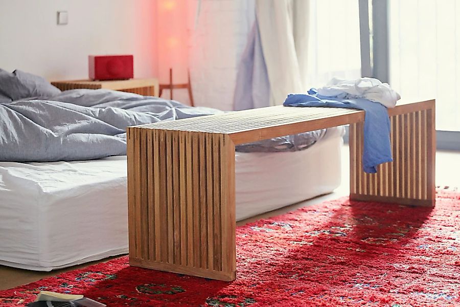 Fiam Bettbank "tivoli", in 2 Breiten, Massivholz günstig online kaufen