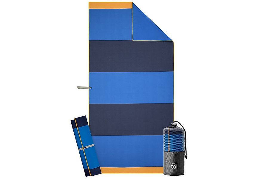 Blumtal Reisehandtuch Strandhandtuch 90x180 cm aus Mikrofaser - kompakt & s günstig online kaufen