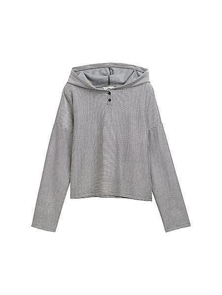 TOM TAILOR T-Shirt Gestreiftes Langarmshirt mit günstig online kaufen