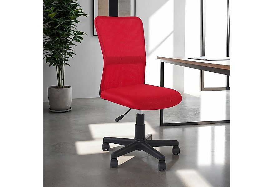 IDIMEX Drehstuhl TODI, Ergonomischer Drehstuhl mit Stoffbezug höhenverstell günstig online kaufen