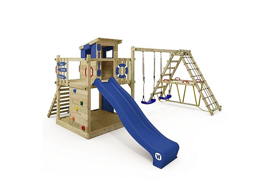 Wickey Spielturm Smart Surf – Abenteuer-Stelzenhaus mit Schaukel & Rutsche, günstig online kaufen