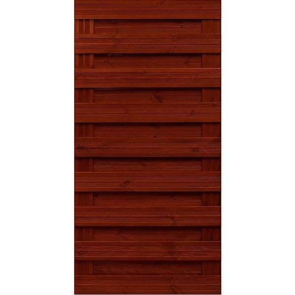 Sichtschutzzaun-Element Goch Braun,asiert 180 cm x 90 cm günstig online kaufen