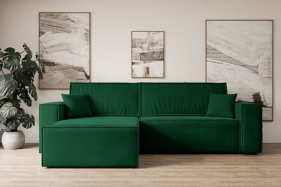 ALTDECOR Ecksofa CELTIC-XL, Couch mit Schlaffunktion, günstig online kaufen