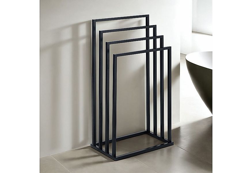 IDIMEX Handtuchständer SENZA, Handtuchständer mit 4 Stangen aus Metall pulv günstig online kaufen