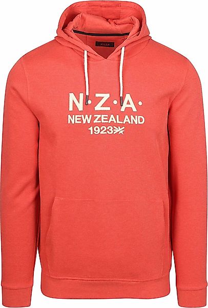NZA Hoodie French Rib Garment Washed Red - Größe M günstig online kaufen