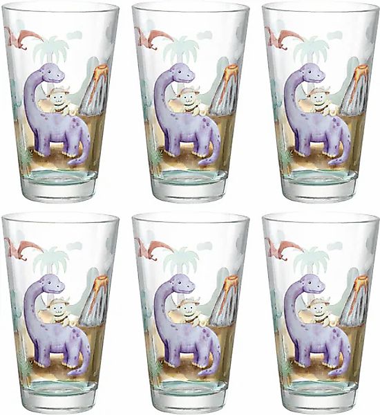 LEONARDO Gläser-Set »Dino BAMBINI AVVENTURA«, (Set, 6 tlg.), 300 ml, 6-teil günstig online kaufen