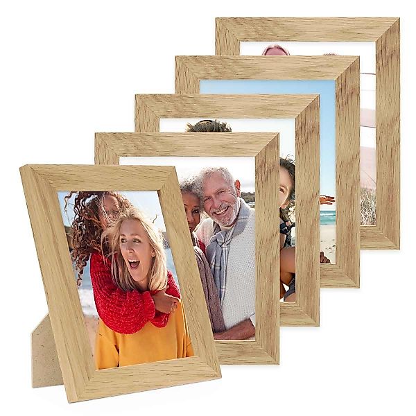 PHOTOLINI Bilderrahmen 5er Set breite Rahmen, günstig online kaufen