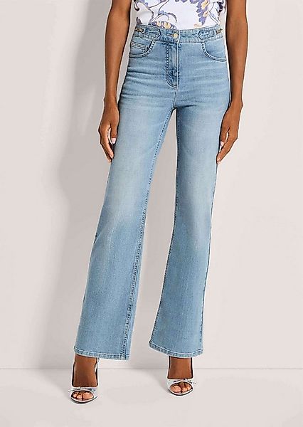 MADELEINE Gerade Jeans Kurzgröße: Straight-Leg-Jeans mit Formbund 5-Pocket- günstig online kaufen