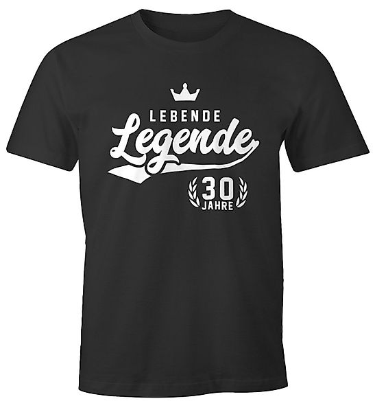 MoonWorks Print-Shirt Herren T-Shirt Lebende Legende günstig online kaufen