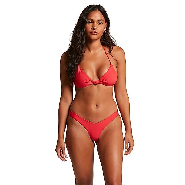 Volcom Simply Seamless Tri Bikini Oberteil S True Red günstig online kaufen