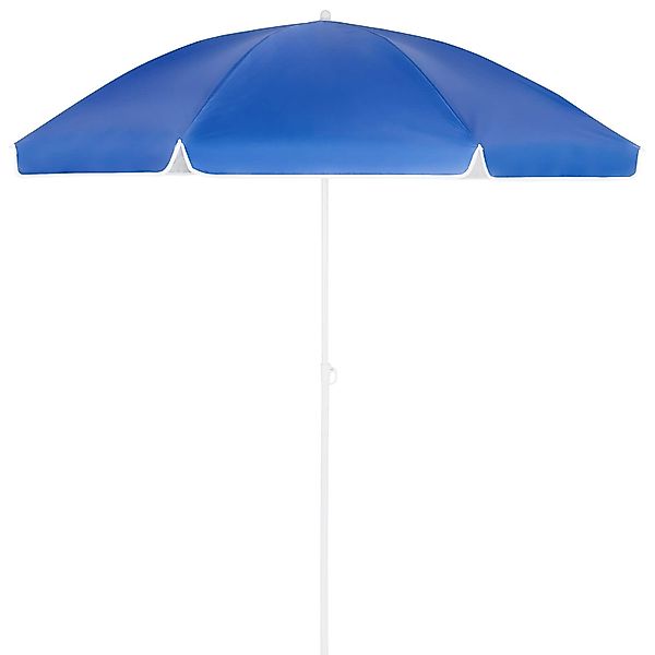 Sonnenschirm Cyprus Blau 180cm UV-Schutz 50+ Neigefunktion günstig online kaufen