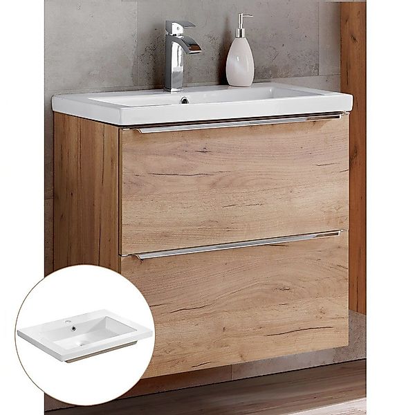 Lomadox Waschtisch TOSKANA-56, -Unterschrank 60cm mit günstig online kaufen