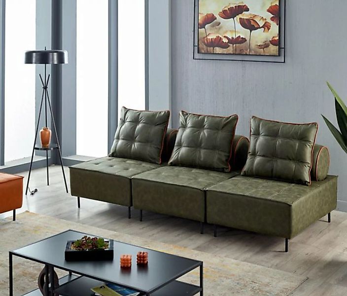 Villa Möbel Sofa Vip, 1 Stk. 2-Sitzer, Hand Made Quality, pflegeleichter Mi günstig online kaufen