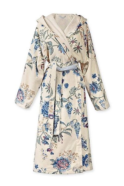 PiP Studio Bademantel Pip Studio, Bademantel, Secret Garden, Weiß-Blau, XXL günstig online kaufen