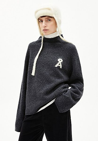 Armedangels Strickpullover ICONIC Å MONALAA BOUCLÉ Pullover aus Woll Mix Ov günstig online kaufen