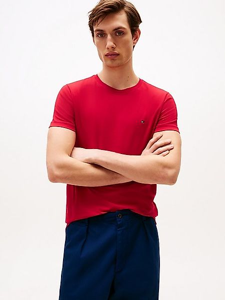 Tommy Hilfiger T-Shirt STRETCH SLIM FIT TEE mit Rundhalsausschnitt günstig online kaufen