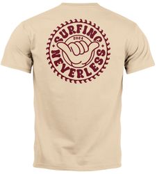 Neverless Print-Shirt Herren T-Shirt Surfing Surfer günstig online kaufen