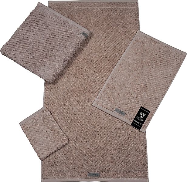 ROSS Gästehandtuch Smart, Frottier (6-St), Uni-Rippe günstig online kaufen