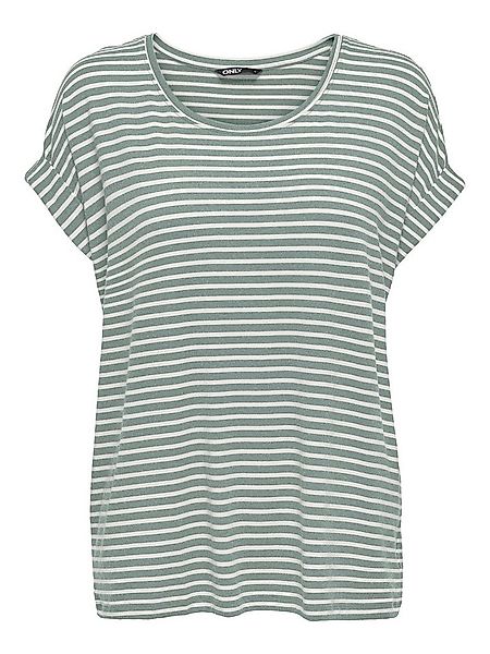 ONLY CARMAKOMA Kurzarmshirt CARMOSTER STRIPE S/S O-NECK TOP JRS NOOS günstig online kaufen