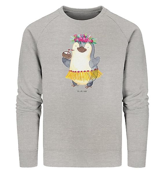 Mr. & Mrs. Panda Longpullover Pinguin Kokosnuss Größe S - Heather Grey - Ge günstig online kaufen