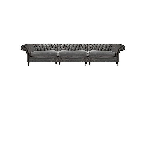 JVmoebel Sofa Moderne Chesterfield Sofagarnitur Designer Polstercouchen 3+1 günstig online kaufen