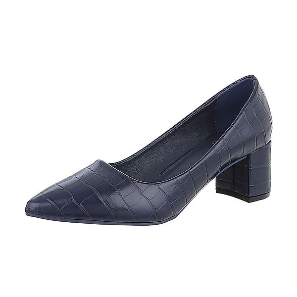 Ital-Design Damen Elegant Pumps (87117929) Blockabsatz günstig online kaufen