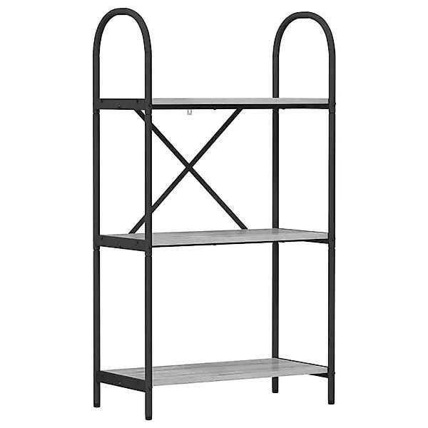 vidaXL Bücherregal Graues Sonoma 60 x 30 x 109 cm Holzwerkstoff 879920 günstig online kaufen