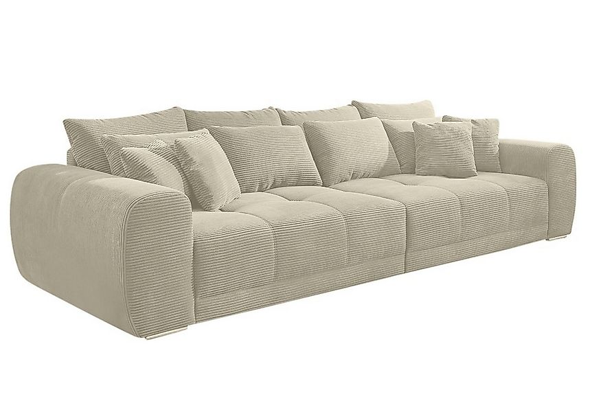 luma-home Big-Sofa 15173, XXL-Couch B306/T134/H86 cm, Liegefläche 120x240 c günstig online kaufen