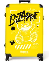 NoBoringSuitcases.com© Hartschalen-Trolley Graffiti-Kunst eines Teddys auf günstig online kaufen