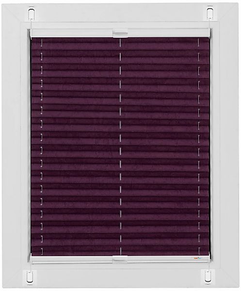 sunlines Plissee "Start-up Style Crush" blickdicht ohne Bohren verspannt ge günstig online kaufen