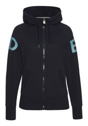 Elbsand Kapuzensweatjacke mit großem Logodruck hinten, günstig online kaufen