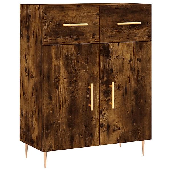 vidaXL Sideboard Räuchereiche 69,5x34x90 cm Holzwerkstoff 827969 günstig online kaufen