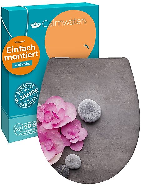 Calmwaters WC-Sitz Motiv Original, Motiv Orchidee, günstig online kaufen