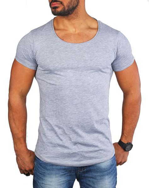 Young & Rich T-Shirt Herren Uni günstig online kaufen