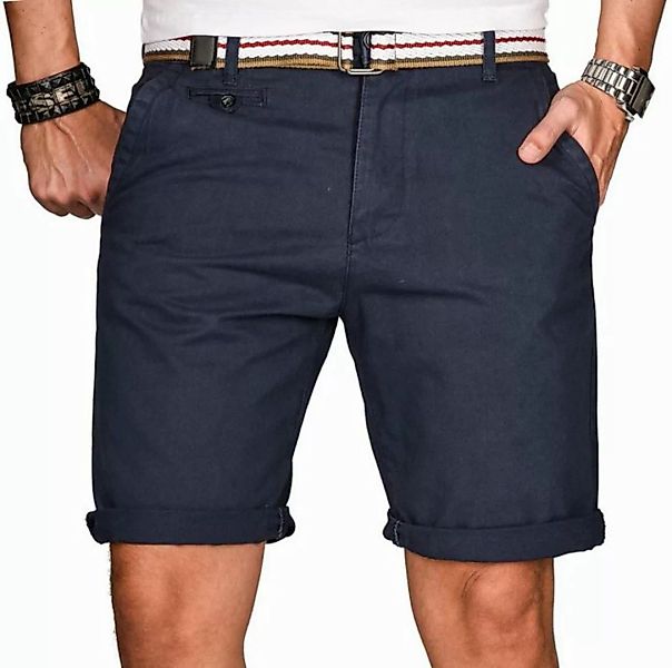 Alessandro Salvarini Shorts ASCamillo inklusive passendem Gürtel günstig online kaufen