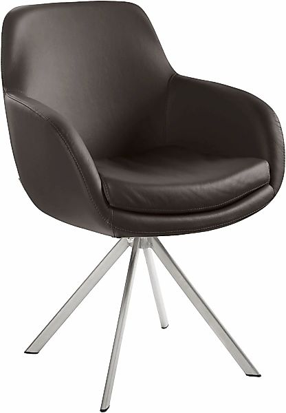 Musterring Esszimmerstuhl "Tavia", (Set), 2 St., Echtleder günstig online kaufen