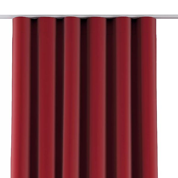 Wellenvorhang, rot, Velvet (704-15) günstig online kaufen