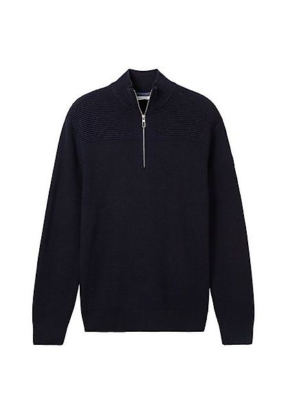 TOM TAILOR Troyer Pullover Troyer Pullover (1-tlg) günstig online kaufen