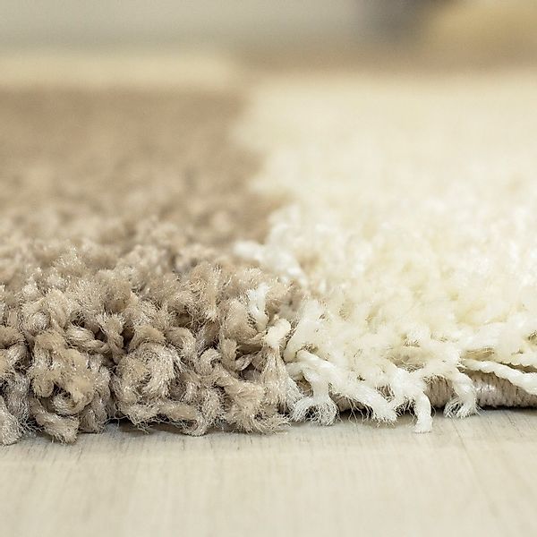 Carpettex Hochflor-Teppich Kariert Design, Rund, Höhe: günstig online kaufen