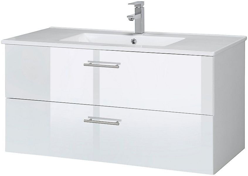 welltime Waschtisch Trento in verschiedenen Ausführungen Unterschrank inkl. günstig online kaufen