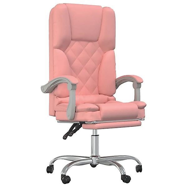 vidaXL Bürostuhl mit Massagefunktion Rosa Kunstleder 349691 günstig online kaufen