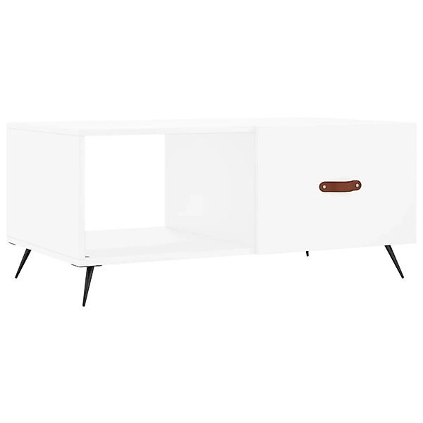 vidaXL Couchtisch Weiß 90x50x40 cm Holzwerkstoff 829180 günstig online kaufen