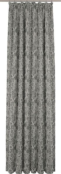 Adam Vorhang "Flower Cuvée" Kräuselband 1 Stk. tlg. aus 100% Bio-Baumwolle günstig online kaufen