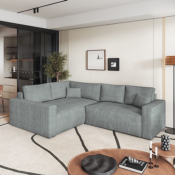Masseno Ecksofa ERONIS mit Schlaffunktion L-Form, günstig online kaufen