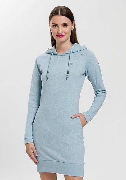 Ragwear Sweatkleid BESS O Hoodie mit Tunnelzug-Kapuze günstig online kaufen